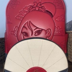 Disney Loungefly mini backpack Mulan